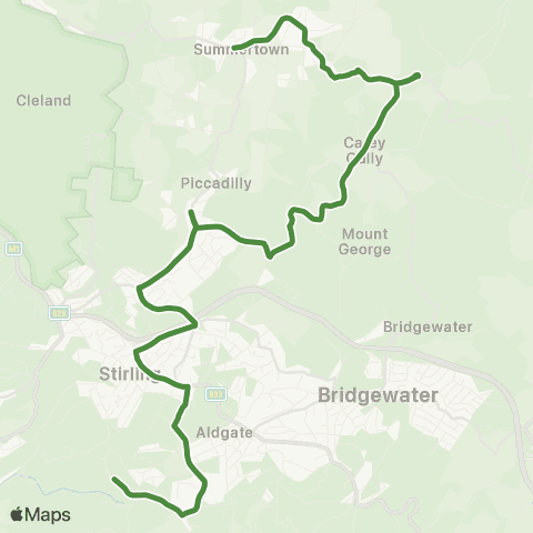 SouthLink Stirling - Heathfield High School map