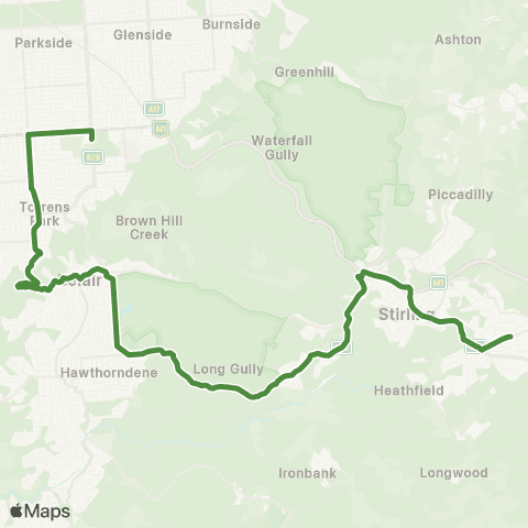 SouthLink Urrbrae - Aldgate map