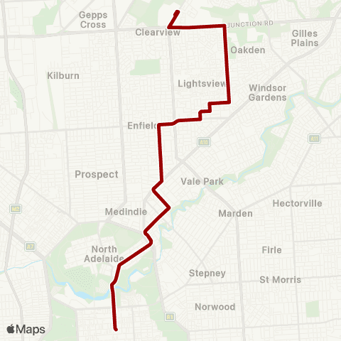 Torrens Transit Roma Mitchell Secondary College - City map