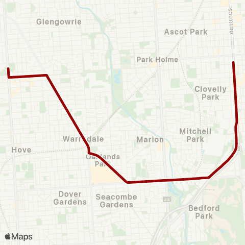 Torrens Transit Sacred Heart Marcellin Campus - St Marys map