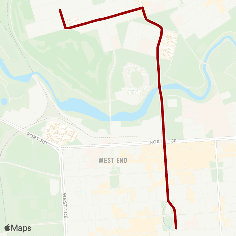 Torrens Transit St Dominic's Priory College - City map