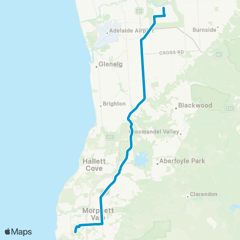 Busways S Adelaide Footy Club - Adelaide Oval map