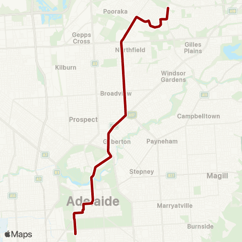Torrens Transit Ingle Farm - City map