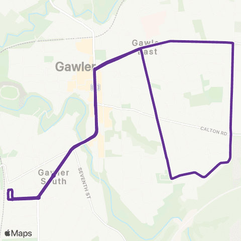 Torrens Transit Gawler East ↺ map