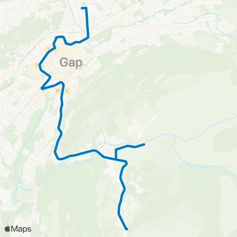 L'Agglo en bus Pôle universitaire - les Emeyères map