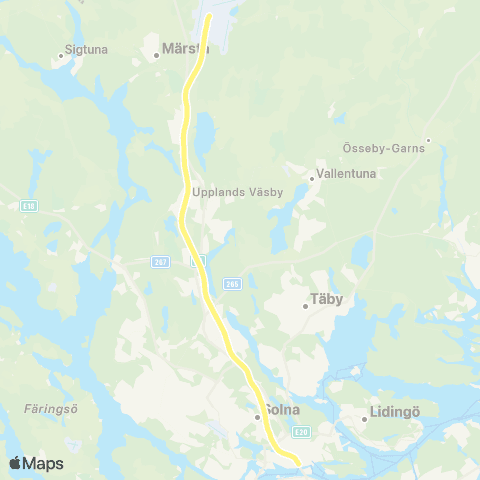 Arlanda Express Arlanda Express map