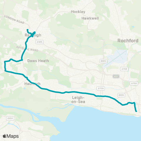 Arriva Herts and Essex Travel Centre - Railway Station map