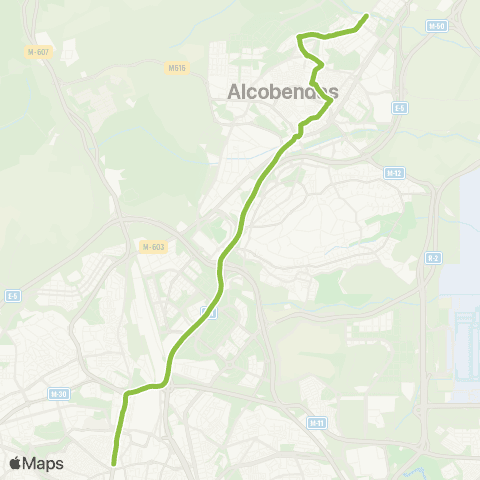 Autobuses Interurbanos Madrid (Plaza de Castilla)-S.S. de los Reyes (Avda. de los Quiñones) map