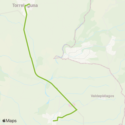 Autobuses Interurbanos Torrelaguna-Valdepiélagos-Talamanca map