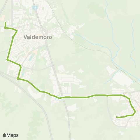 Autobuses Interurbanos Valdemoro (Hospital)-Ciempozuelos map