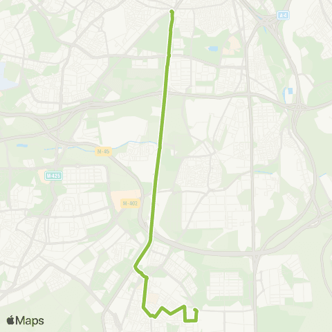 Autobuses Interurbanos Madrid (Plaza Elíptica)-Getafe (Juan de la Cierva) map