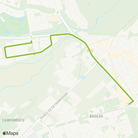 Autobuses Interurbanos Madrid (Aluche)-Ciudad de la Imagen map