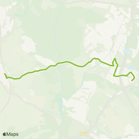 Autobuses Interurbanos Boadilla del Monte-Brunete map