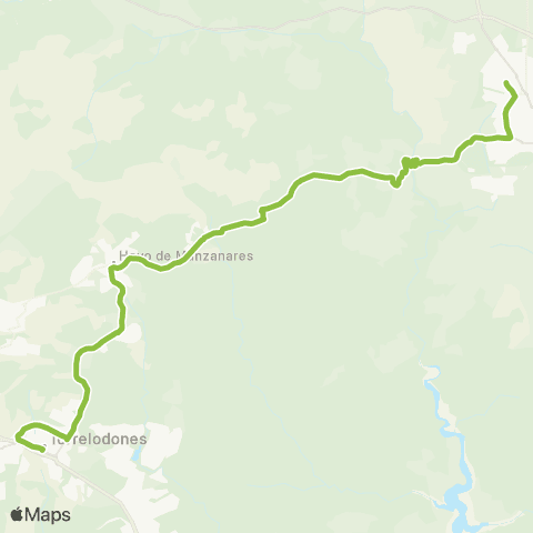 Autobuses Interurbanos Torrelodones-Hoyo de Manzanares-Colmenar Viejo map