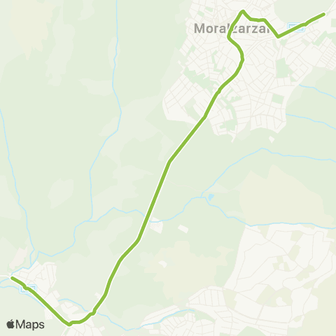 Autobuses Interurbanos Collado Villalba (Hospital)-Moralzarzal map