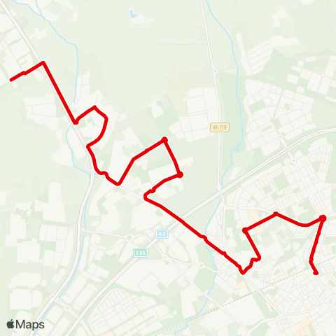 Autobuses Urbanos Est. Alcalá de Henares - el Olivar / Polígono Camporroso map