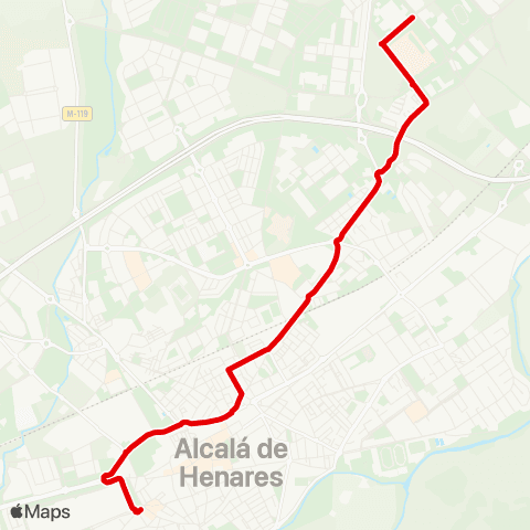 Autobuses Urbanos Puerta de Santa Ana - Hospital / Universidad map