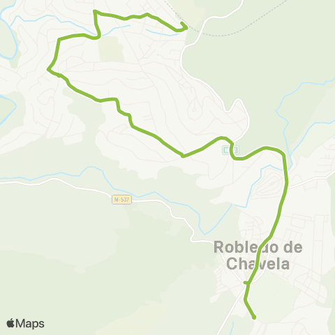 Autobuses Interurbanos Robledo de Chavela Ffcc-Robledo de Chavela map