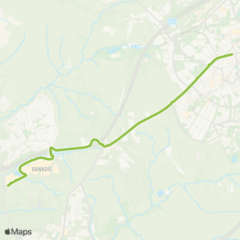 Autobuses Interurbanos Móstoles (Móstoles - Central) - Arroyomolinos (Parque de Nieve) map