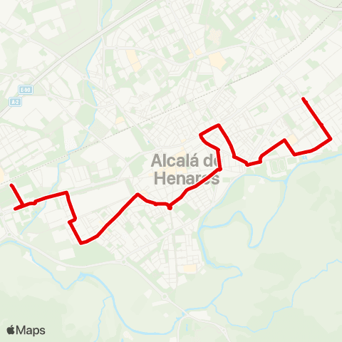 Autobuses Urbanos Est. la Garena - Virgen del Val map