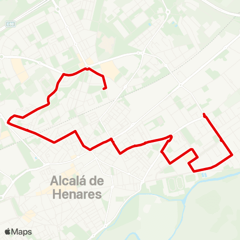 Autobuses Urbanos Los Nogales - Virgen del Val map