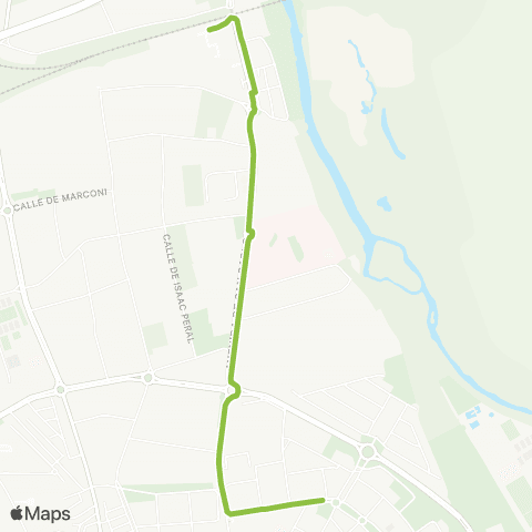 Autobuses Interurbanos Av.Montserrat-Est.San Fernando map