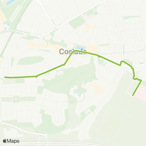 Autobuses Interurbanos Hospital del Henares-Est.Coslada map