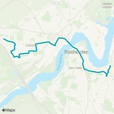 Arriva Kent and Surrey Waterfront Bus Station - Bligh Way Shops map