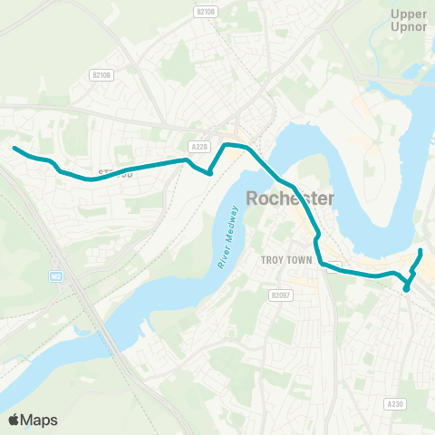 Arriva Kent and Surrey Waterfront Bus Station - Bligh Way Shops map