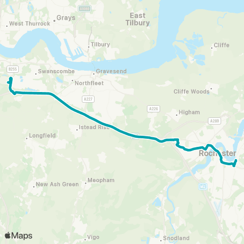 Arriva Kent and Surrey Bus Station - Waterfront Bus Station map