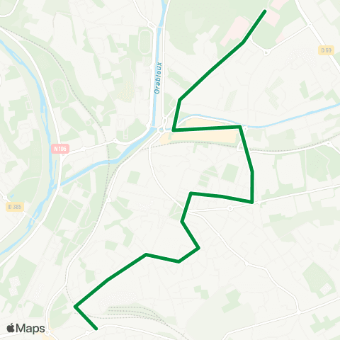 Ales'Y Hôpital - Gare routière map