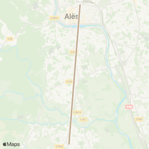 Ales'Y CFA Cevenole - Saint Christol les Ales map