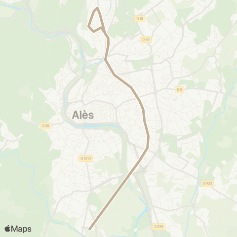 Ales'Y Tamaris - Prevert map