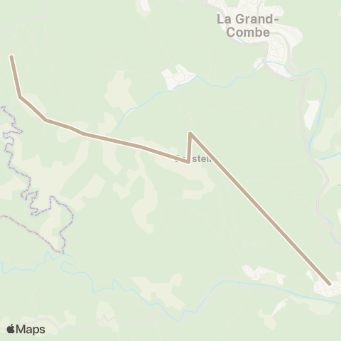 Ales'Y Lamelouze - Soustelle - École de Cendras map