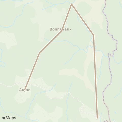 Ales'Y Bonnevaux - École Aujac map