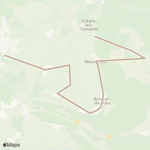 Ales'Y Bouquet-Collège Salindres map