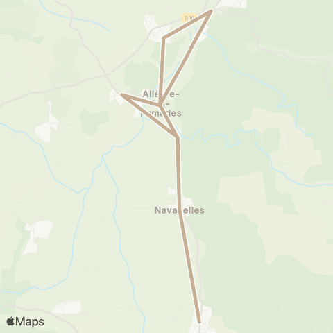 Ales'Y Sirp: Brouzet Navacelles Auzon map