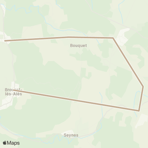 Ales'Y Sirp: Mas Ravin Navacelles map