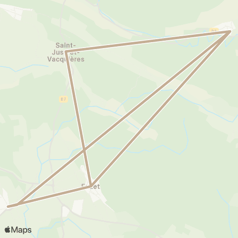 Ales'Y Sirp: St Just Euzet St Hippolyte de Caton map