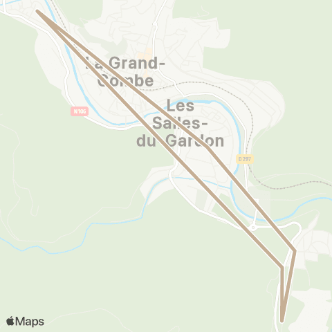 Ales'Y Habitarelle - les Salles du Gardon map