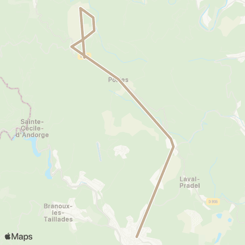 Ales'Y La Venarede - Marche de la Grand Combe map