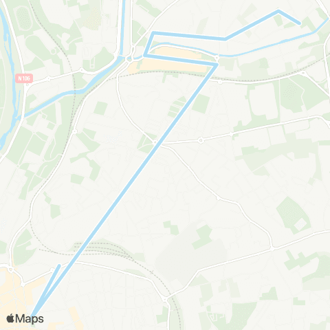 Ales'Y TAD Brueges - Ales Gare routière map