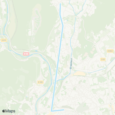 Ales'Y TAD St Martin de Valgalgues - Ales map