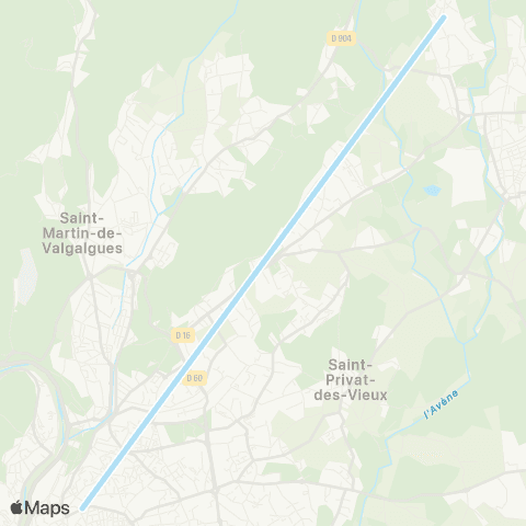 Ales'Y TAD Ehpad le Castellas Rouson map