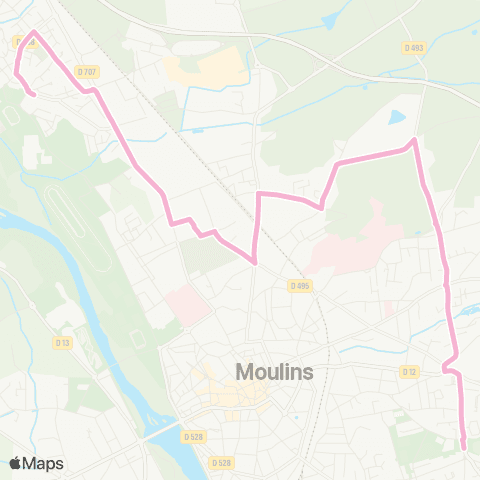 Aléo Portes d'Avermes - Collège François Villon map