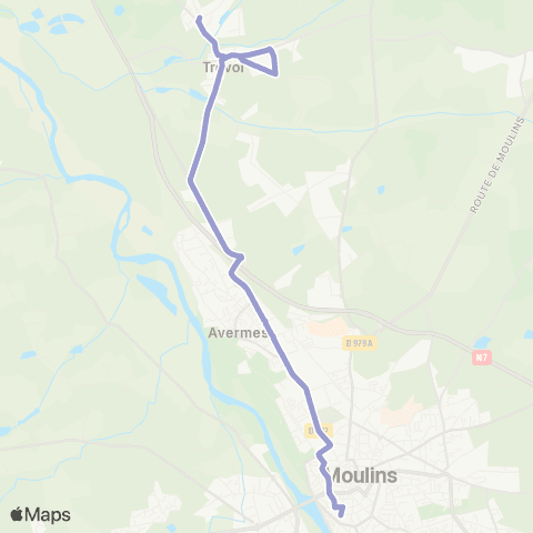 Aléo Trévol Croix de Vaux - Collège Anne de Beaujeu map