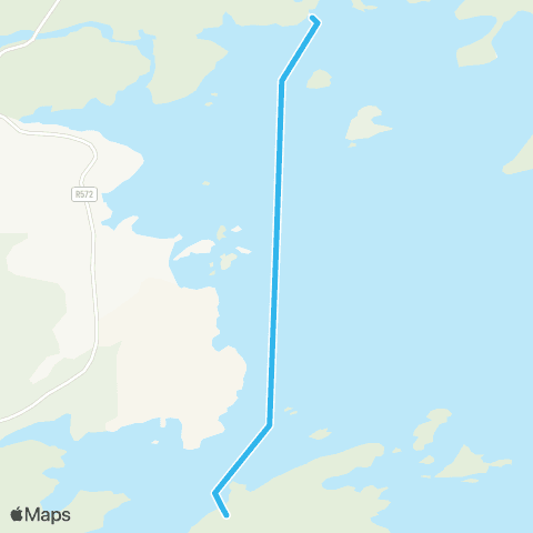 Harbour Queen Ferry Glengarriff Pier - Garinish Island map