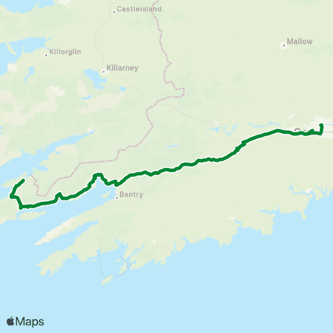 Harrington's Ardgroom Ardgroom - Cork map