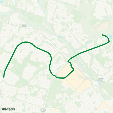 TU Dublin Blanchardstown Tu Blanchardstown Shuttle Bus map
