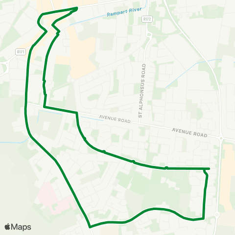 Halpenny Travel Dundalk - Muirhevnamor map